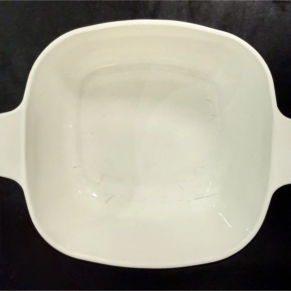 CorningWare Cornflower Blue/White Square Casserole Dish Dutch Oven W/Rack Lids